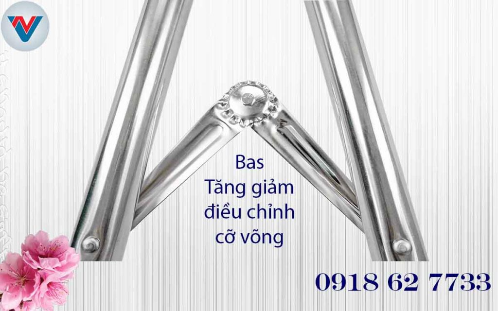 bas xếp tăng giảm điều chỉnh kích cỡ khung võng Thái Sơn giá rẻ
