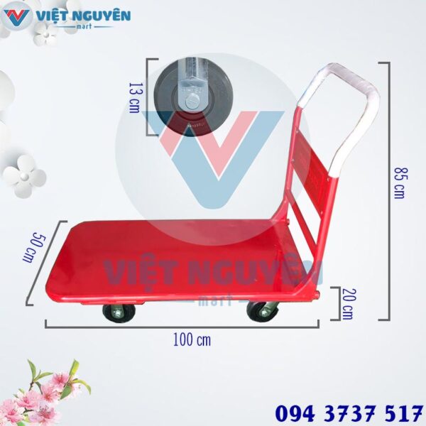 Thông số kỹ thuật xe đẩy hàng 4 bánh Phong Thạnh XTH 130T 300kg sàn nguyên tấm Thông số kỹ thuật xe đẩy hàng 4 bánh Phong Thạnh XTH 130T 300kg sàn nguyên tấm