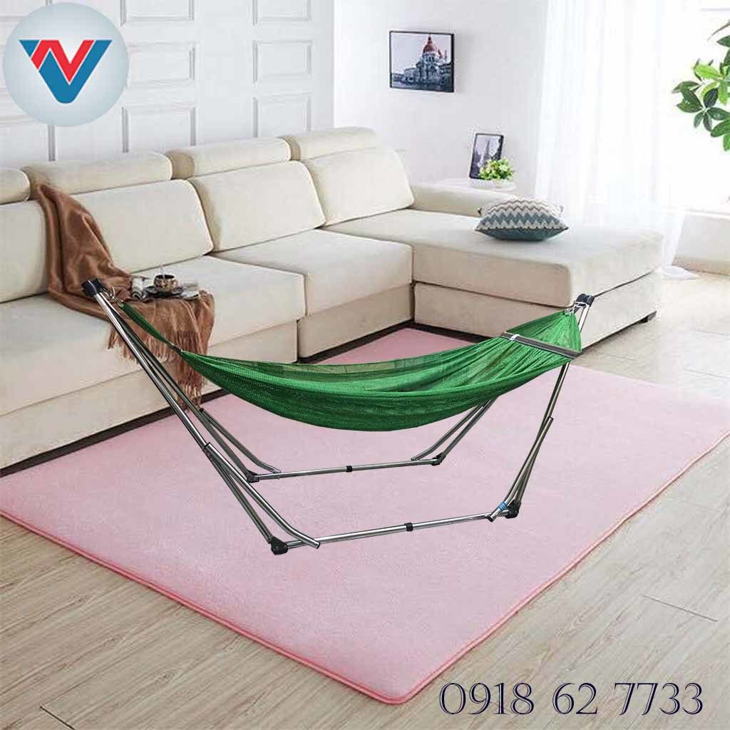 Võng Xếp Ban Mai Vip Inox Giá Rẻ Cao Cấp