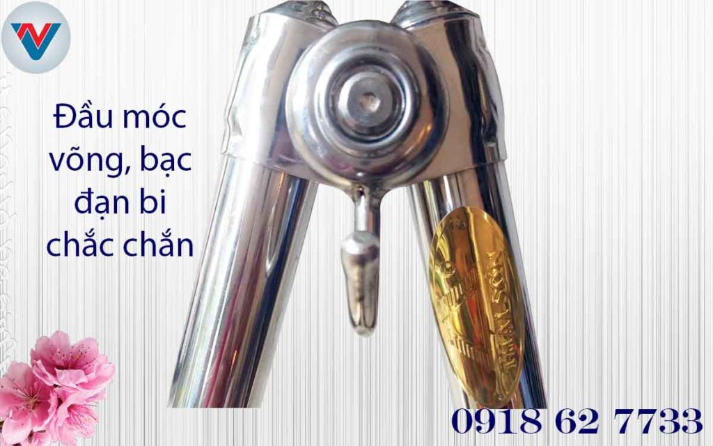 đầu móc võng xếp Thái Sơn ống tròn inox cao cấp giá rẻ