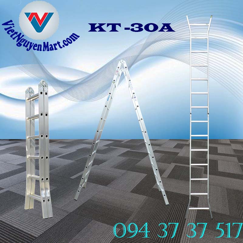 Đại lý thang nhôm chữ A Kagami Nhật Bản 3.0m giá rẻ chính hãng