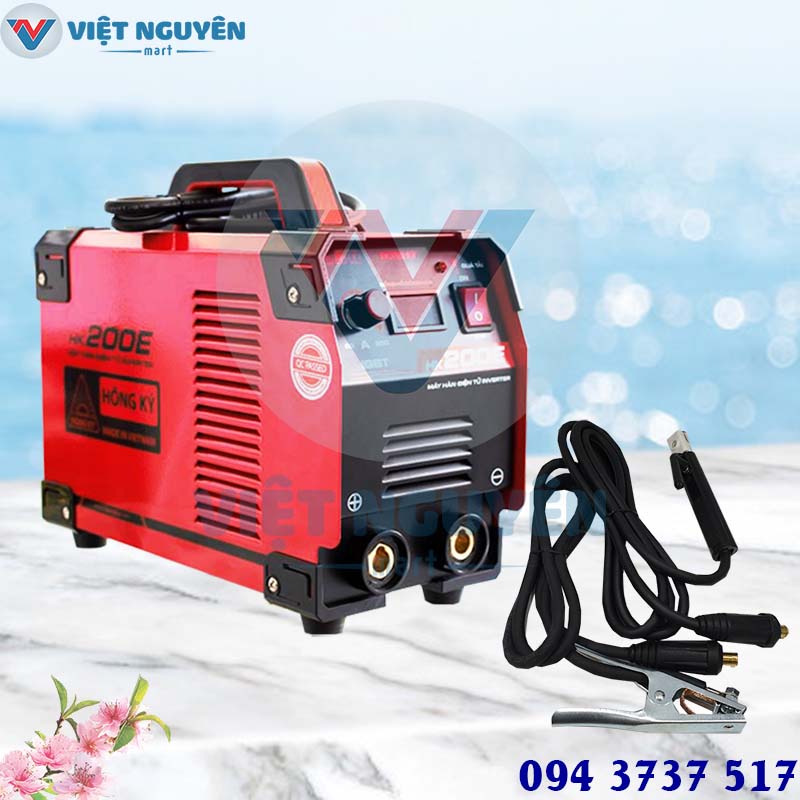 máy hàn que điện tử INVERTER Hồng Ký HK 200E máy hàn que điện tử INVERTER Hồng Ký HK 200E