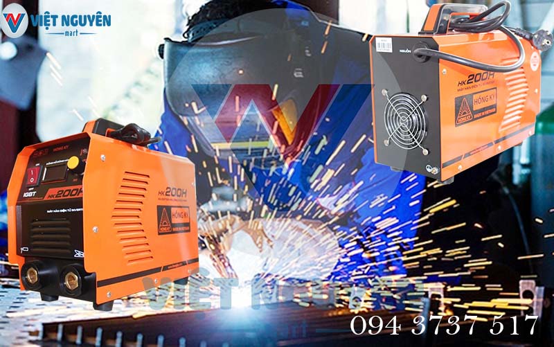 Ứng dụng máy hàn que điện tử đa năng Hồng Ký HK 200H