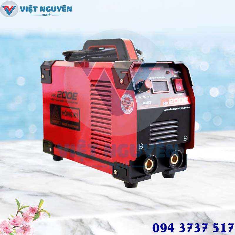 Đại lý máy hàn que điện tử Hồng Ký HK 200E Inverter chính hãng giá tốt Đại lý máy hàn que điện tử Hồng Ký HK 200E Inverter chính hãng giá tốt