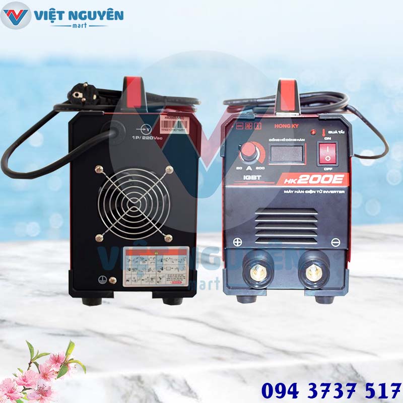 Lợi thế từ dòng máy hàn que điện tử INVERTER Hồng Ký HK 200E Lợi thế từ dòng máy hàn que điện tử INVERTER Hồng Ký HK 200E