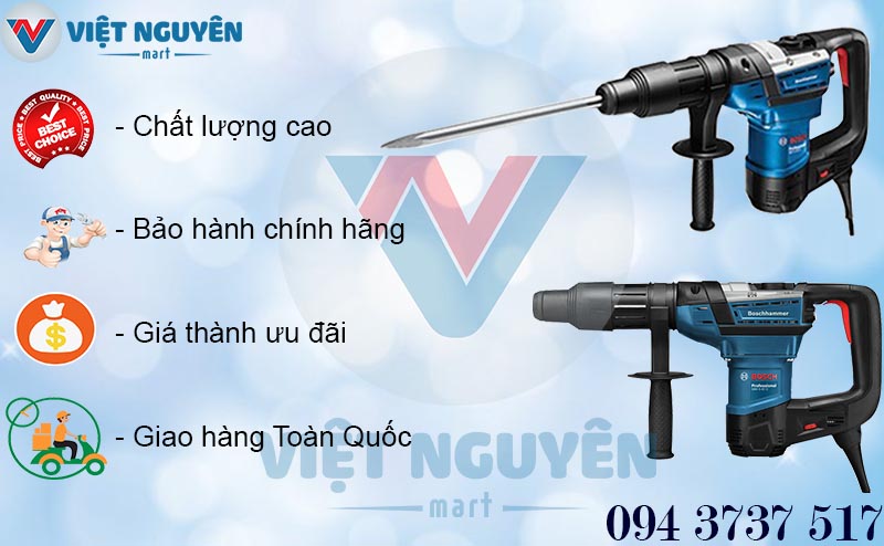 Chính sách bán hàng máy khoan bê tông búa Bosch GBH 5-40 Professional chính hãng