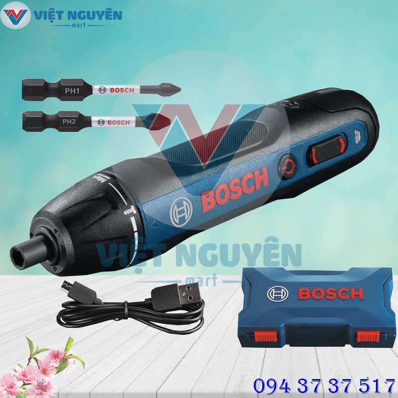 Máy Khoan Vặn Vít Pin Bosch Go Gen 2 Đa Năng Tiện Lợi