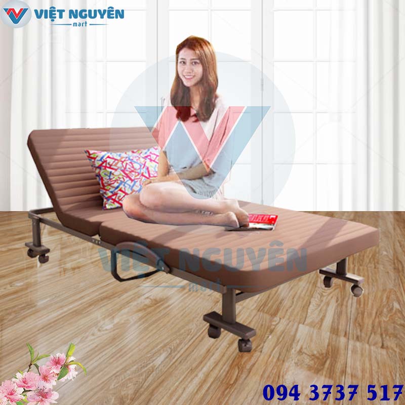Giường gấp VN-HQ120 đa năng giá rẻ giao nhanh