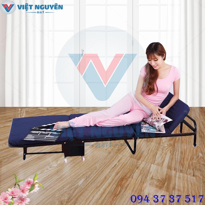 Tiện ích giường gấp xếp gọn cao cấp 3 khúc Hàn Quốc VN - GB65