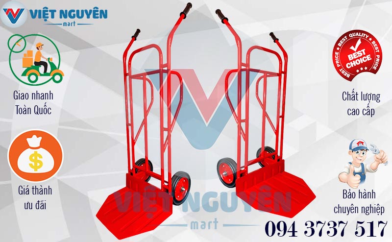 Quyền lợi khách hàng xe đẩy 2 bánh Phong Thạnh X550 giá tốt khi mua hàng tại Việt Nguyên