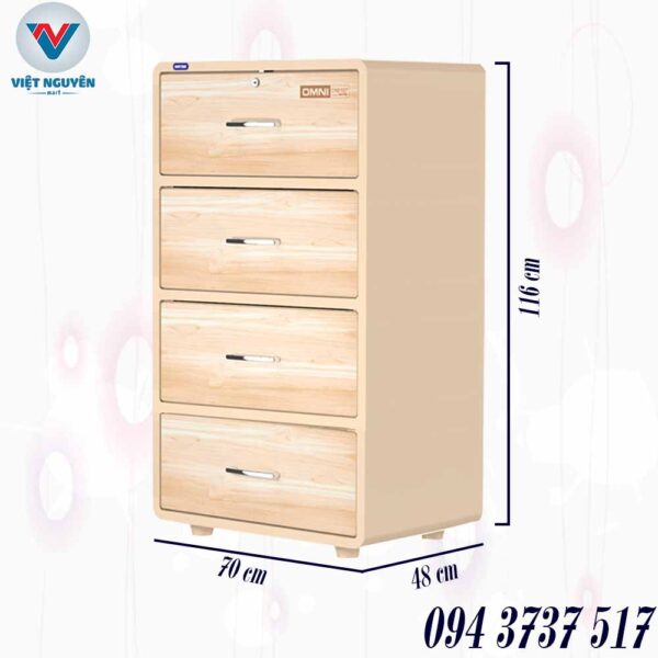 Thông số kỹ thuật tủ nhựa Duy Tân Omni 4 ngăn