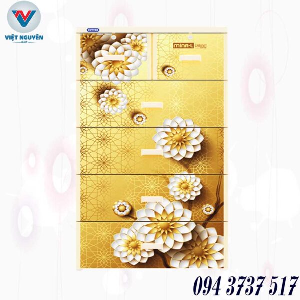 Ưu điểm - ứng dụng tủ nhựa Duy Tân Mina L 5N 5 tầng 6 ngăn chứa đồ