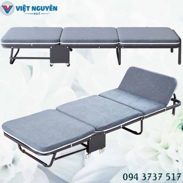 Đại lý Giường Gấp Ba Khúc Vãi Nhung N65 giá rẻ tại Tp. Hồ Chí Minh