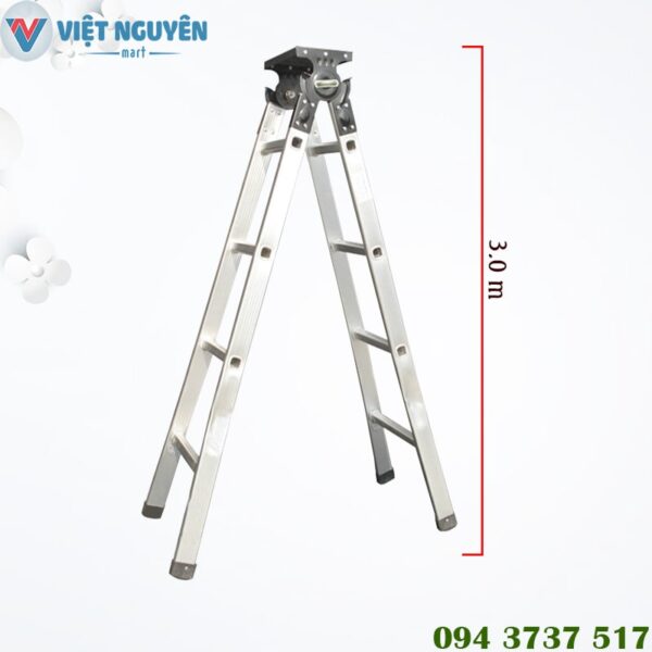 Kích thước sử dụng thang nhôm chữ A 3.0m phổ thông MD 30A