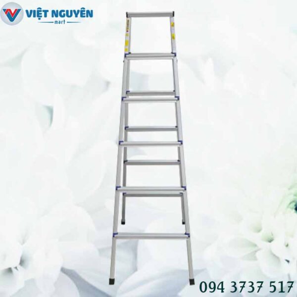 Thang nhôm chữ A 1m75 mâm trắng nhỏ Mitrita chính hãng MTA06 sự lựa chọn lý tưởng