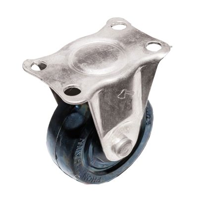 Càng Bánh xe cố định đen C75R